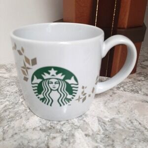 Starbucks Holiday Collection 2013 Siren Mermaid Logo Coffee Mug  Cup 14 ounce